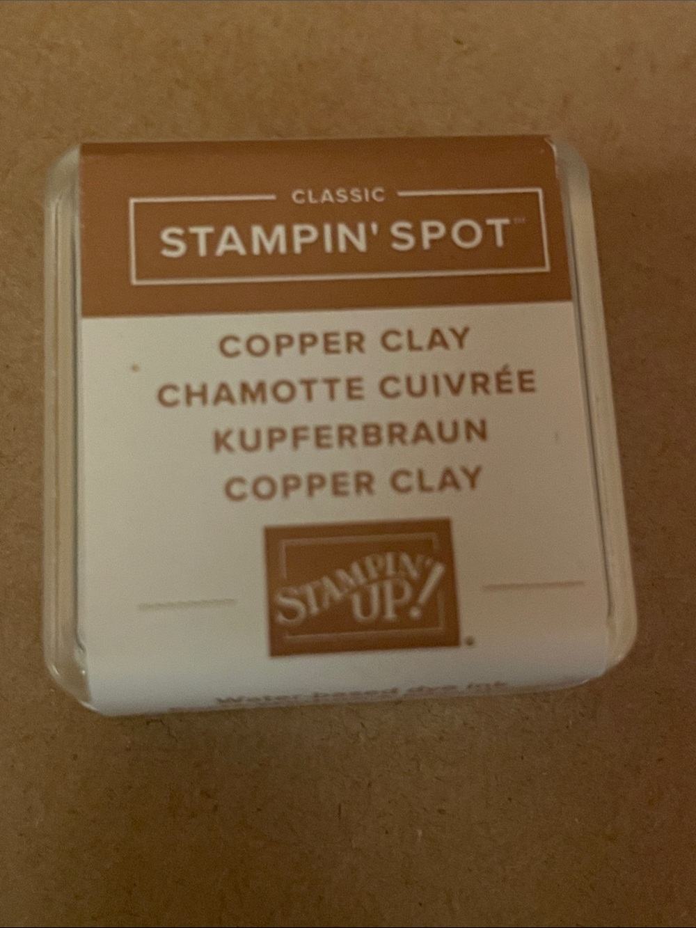 Stampin' Up! Classic Stampin' Spot - Copper Clay Brown